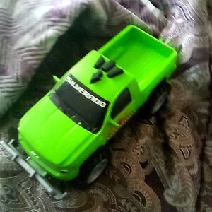 Toy truck jacket hair messager